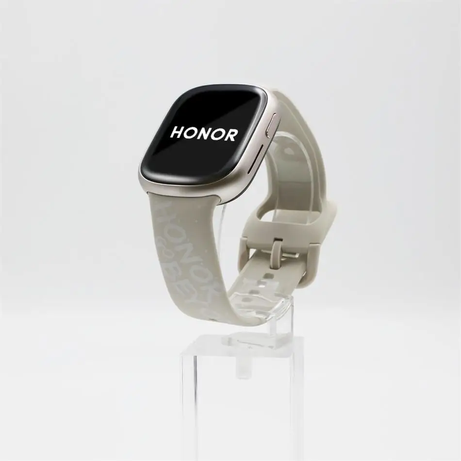 Фото HONOR Watch 4 Смарт-часы GPS Монитор кислорода в крови 1,75-дюймовый AMOLED-дисплей Аккумулятор 451 мАч Срок службы батареи 5 атм Bluetooth-часы №4