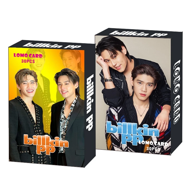 30PCS/Set Thailand Stars BKPP OHM NANON LOMO Cards High Quality Photo Album For Fans Collection Photocards Gift |