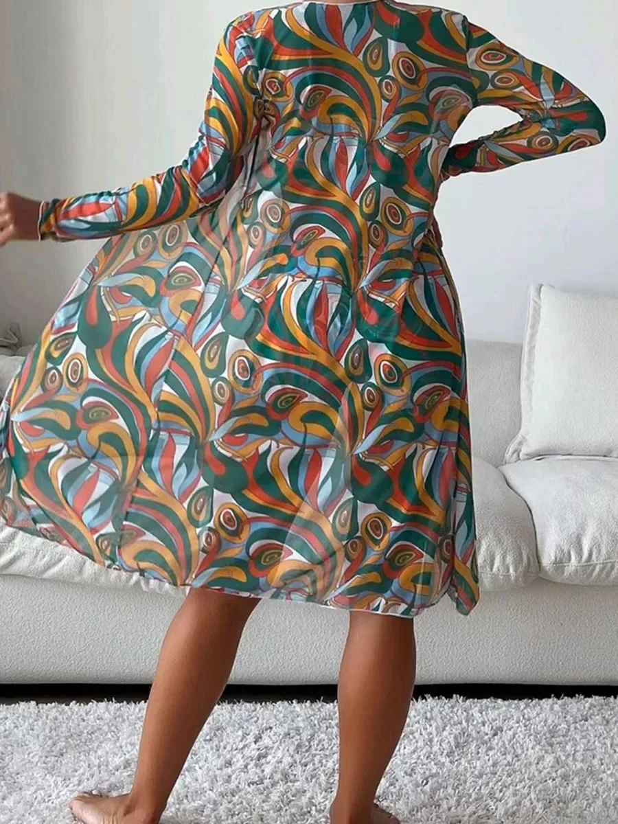 Тропические бикини с высокой талией 2023 сексуальный комплект из 3 предметов