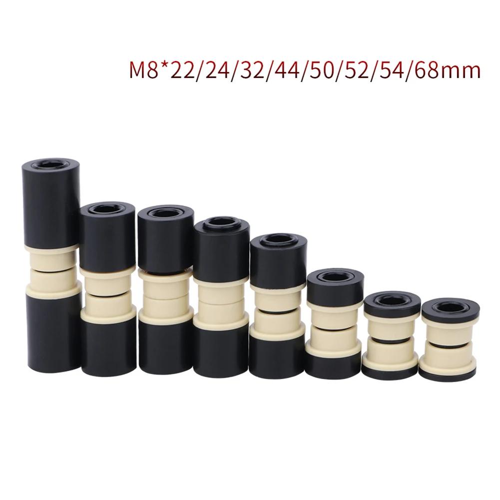 

Bike Rear Shocks Du Bushing 22/ 24/32/44/ 50/ 52/54/68mm MTB Road 22-68mm*8mm Aluminum Alloy Corrosion Resistant Smooth Round