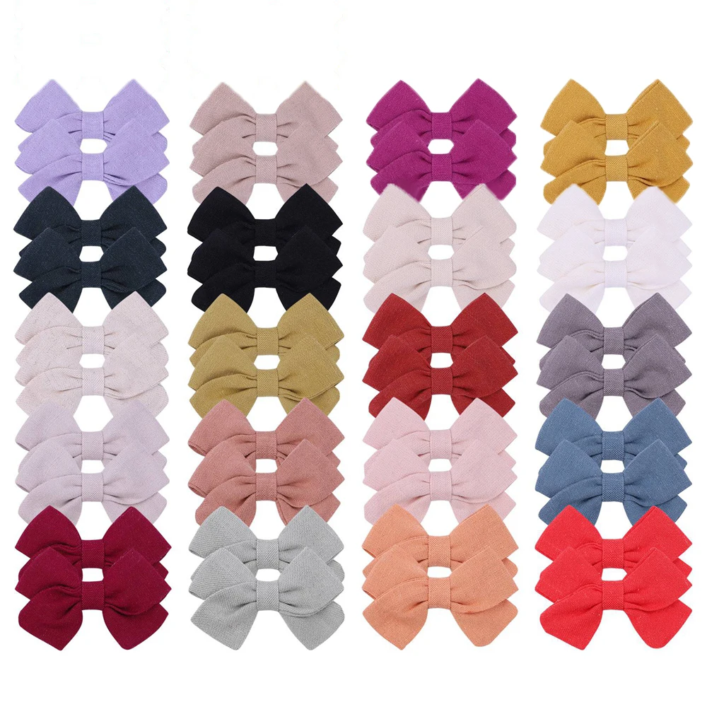 

Однотонные шпильки для волос, 2 шт./компл., 2,75 дюйма, для детей, девочек, милые аксессуары для волос