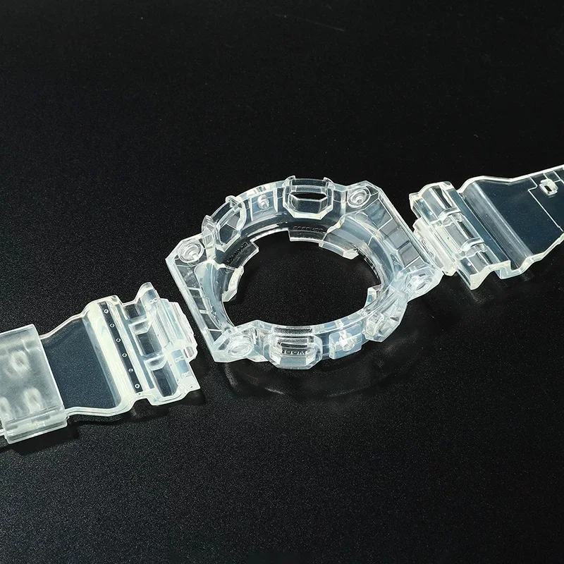 Rubber Transparent  Watch Band and Watchcase For shock GA-100/GA-110/GA-120/GD-100/GD-110/GD-120