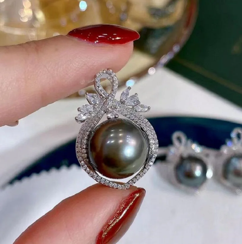 Красивая Aaaaa 11-10 мм Натуральная молния Ронде зуид-китайский Zee Gouden парель вешалка