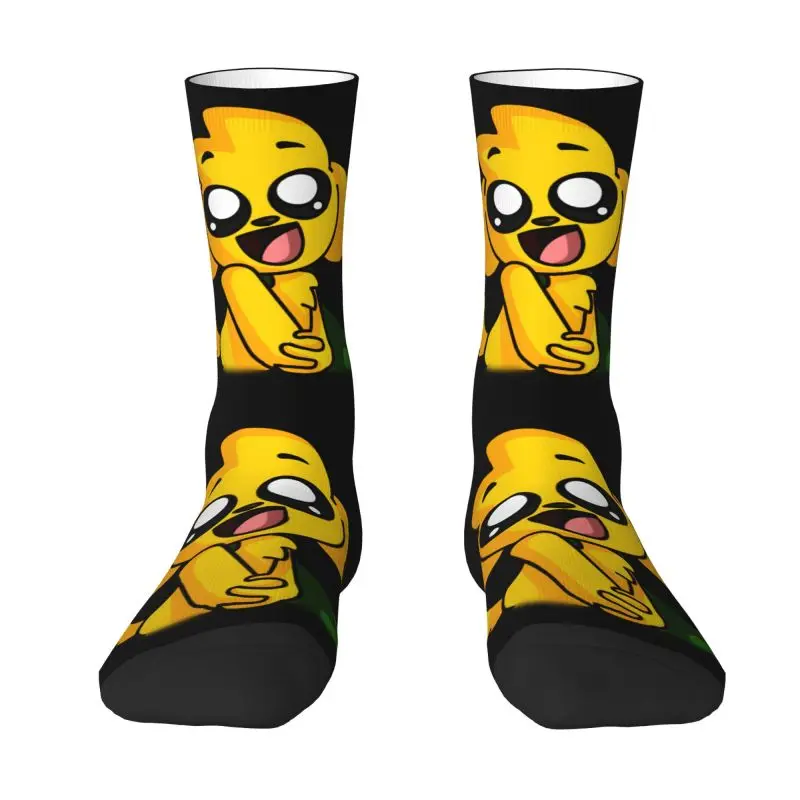 

Mikecrack Mens Crew Socks Unisex Kawaii 3D Printing Anime Cartoon Dress Socks