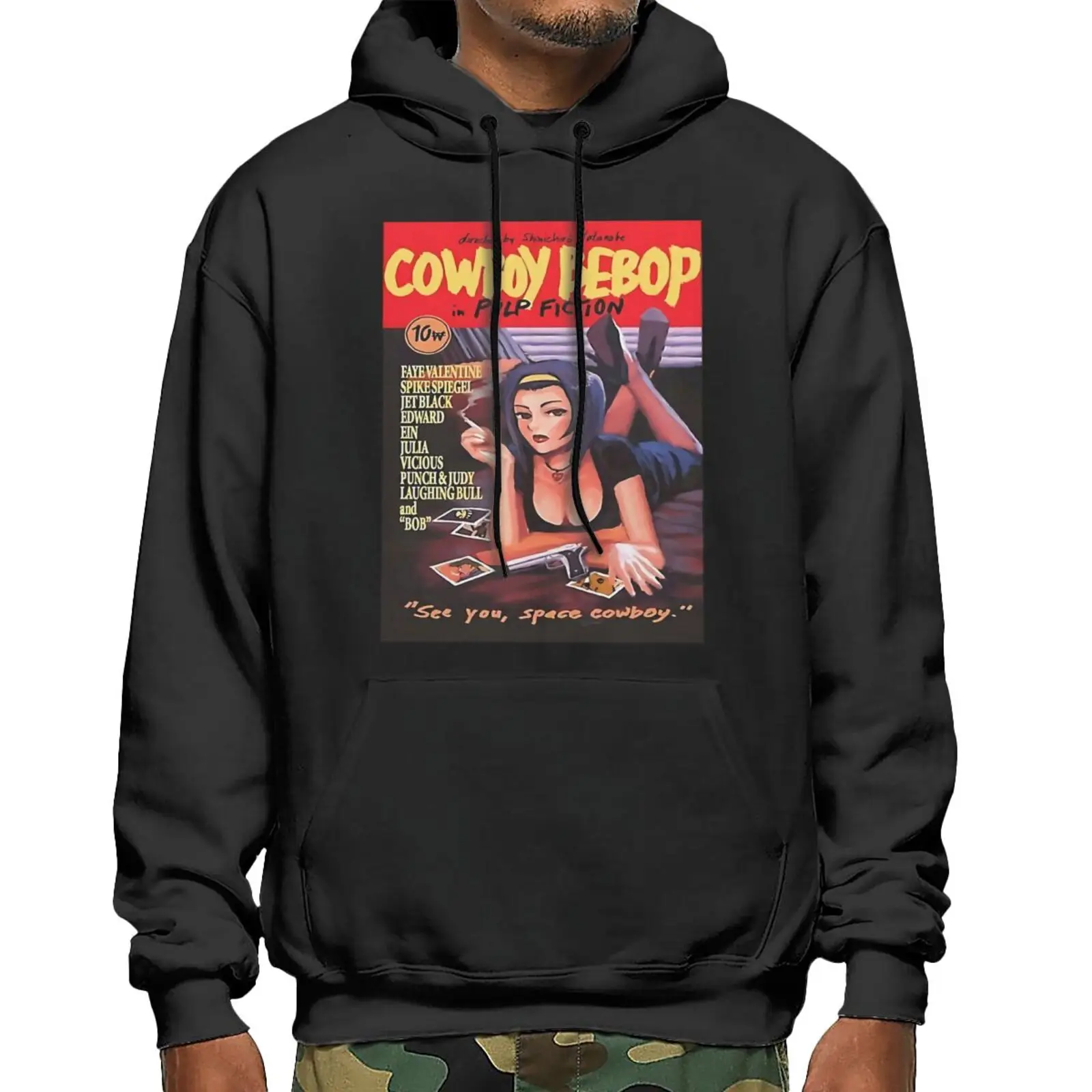 

Cowboy Bebop For Faye Valentine Pulp Hoodie Oversized Hoodie Sweats Streetwear Men Oversize Sweaters Woman Sweatshirts Sweater