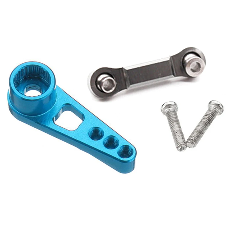 

Металлический стержень с сервоприводом для Wltoys A959-B A969 A979, серый и 1 шт 25T сервопривод для Wltoys A949, синий