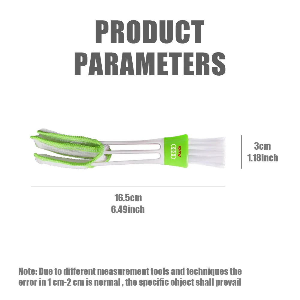 Автомобильная Двухсторонняя щетка для чистки и удаления пыли Audi A4 B8 8P A3 A5 A6 C7 A1 A7 A8
