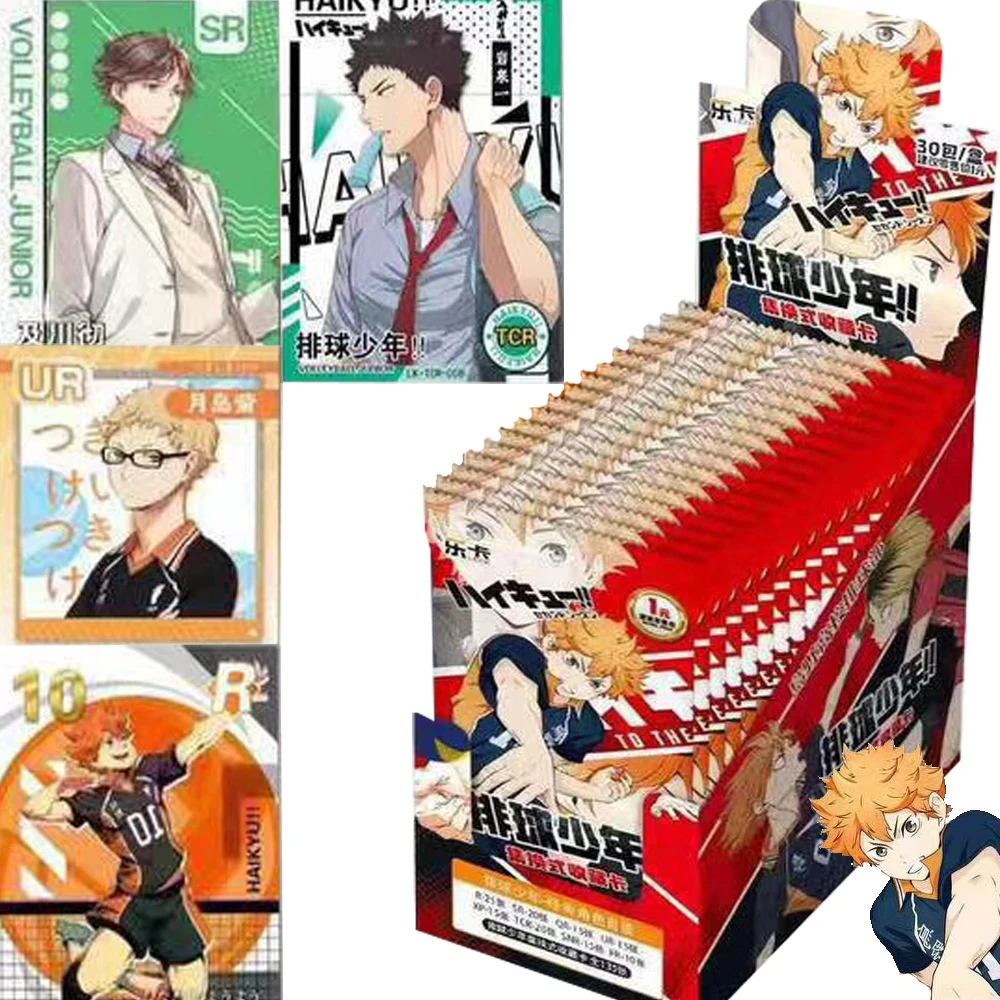 Новые коллекционные открытки Haikyuu для мальчиков и девочек спортивный персонаж