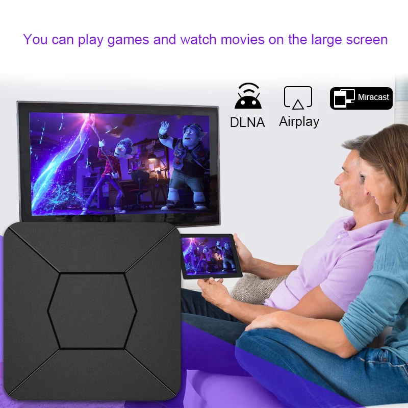 Умный ТВ-приставка iA Q5 HDR Smart TV Stick Android 10 0 Allwinner H316 4K A портативный приставка для