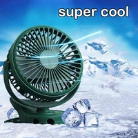 xiaomi 3 in 1 clip on fans 6000mah usb rechargeable 72 hours battery mini desk cooler hanging fan 720%c2%b0rotation adjustable fan