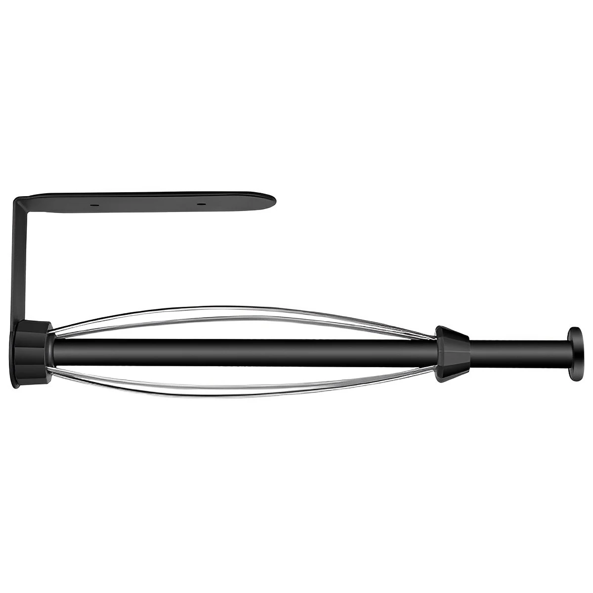 

Paper Roll Holder with Damping Effect Wall Mount Under Cabinet Paper Towel Holder Stainless Steel Paper Roll Hanger One-hand