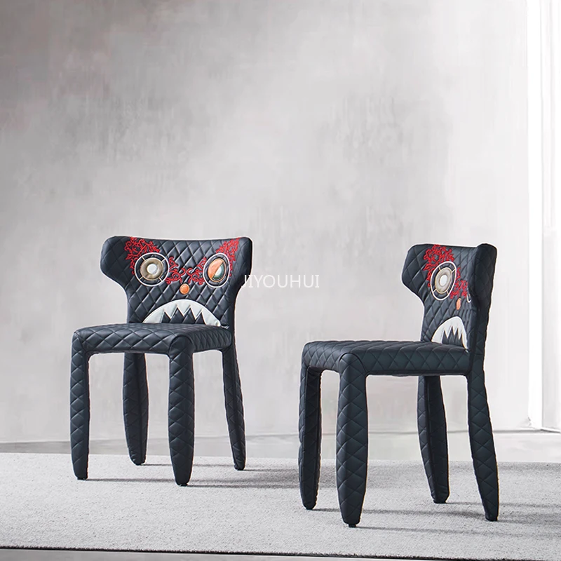 

Европейские стулья для гостиной среднего века, расслабляющая дизайнерская модная Минималистичная Мебель для комнаты