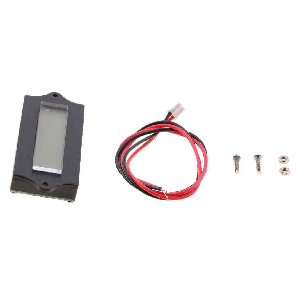 

-acid Lithium Battery Capacity Voltmeter Module Green LCD Tester Checker