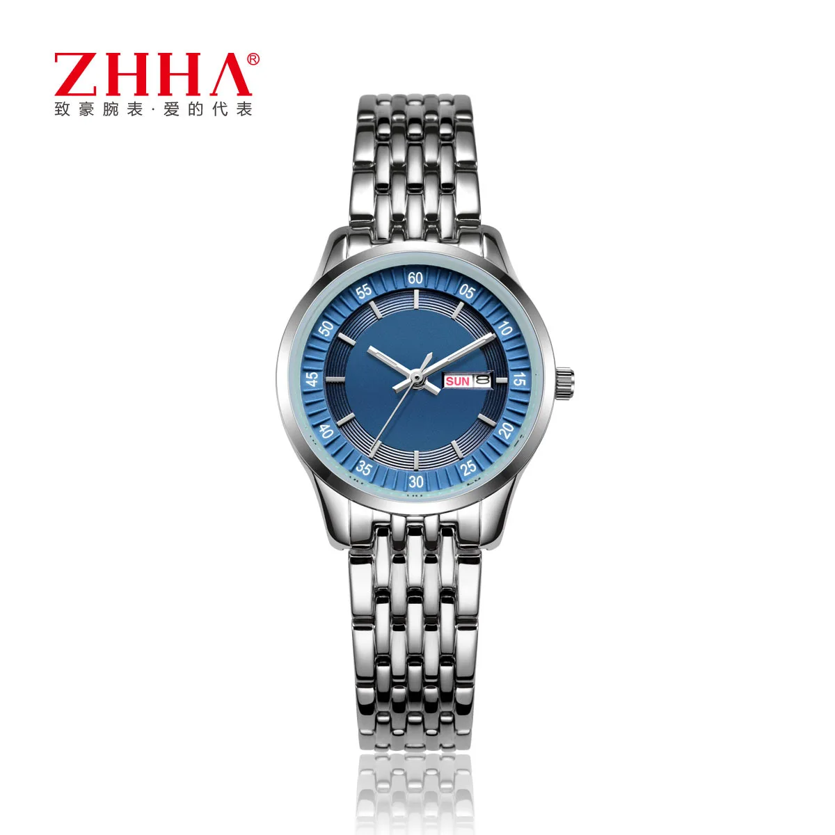 Steel belt watch luxury classic women's watch original design men's and women's watch waterproof Hong Kong style men's watch
