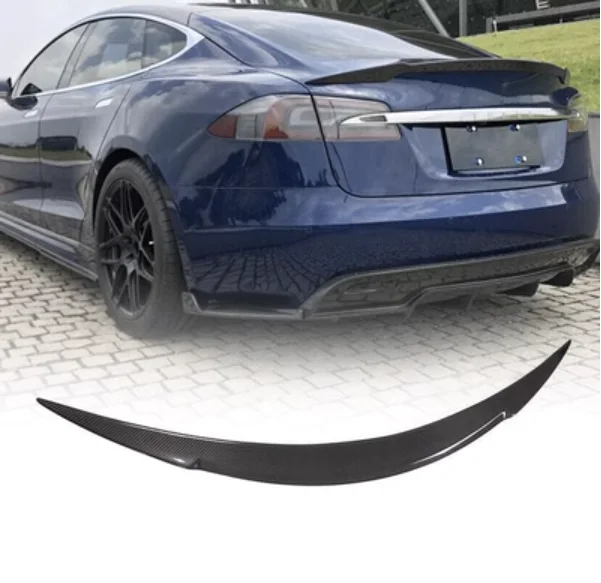 

Спойлер для заднего крыла автомобиля из углеродного волокна для Tesla Model S 2014 2015 2016 2017 2018 2019 2020 RP