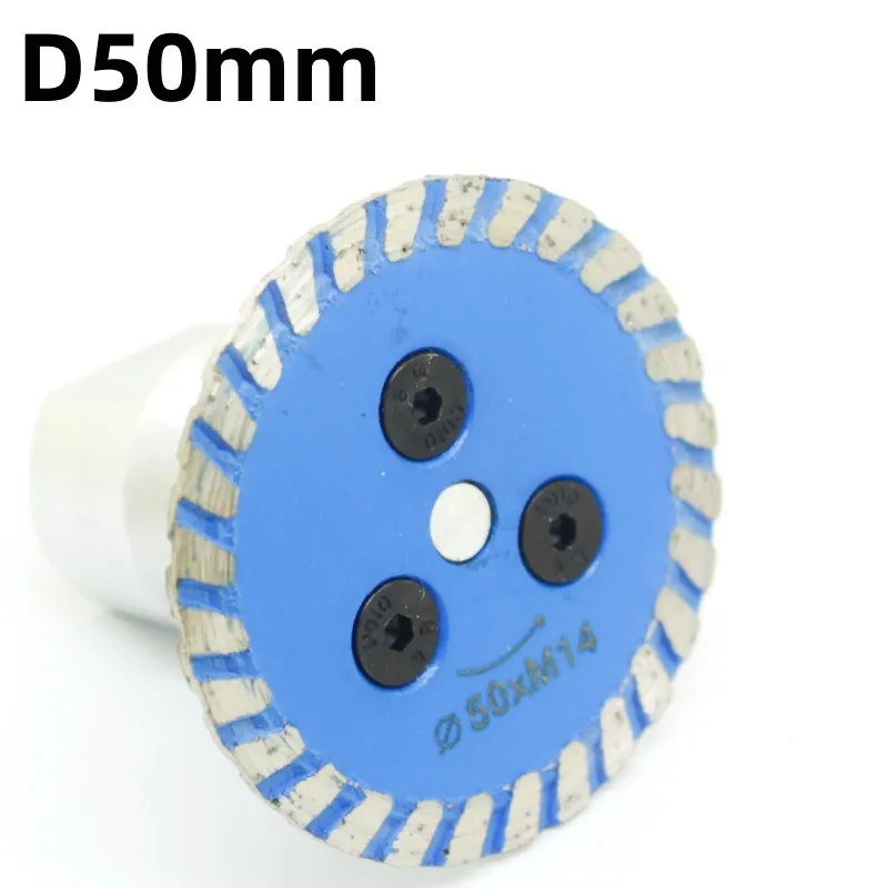 

1 PC M14 Flange Diamond Cutting Disc 75mm 50mm 2 Inch Detachable Mini Carving Tool Blade for Granite Marble Tiles Stone Cutting