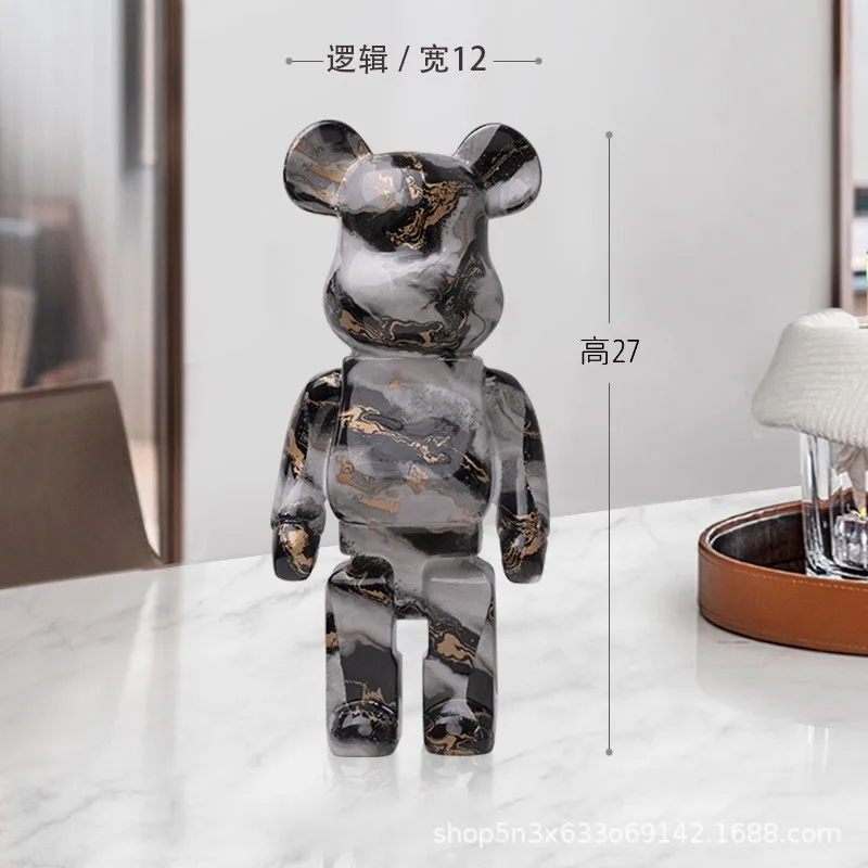 

Керамическая статуэтка медведь граффити