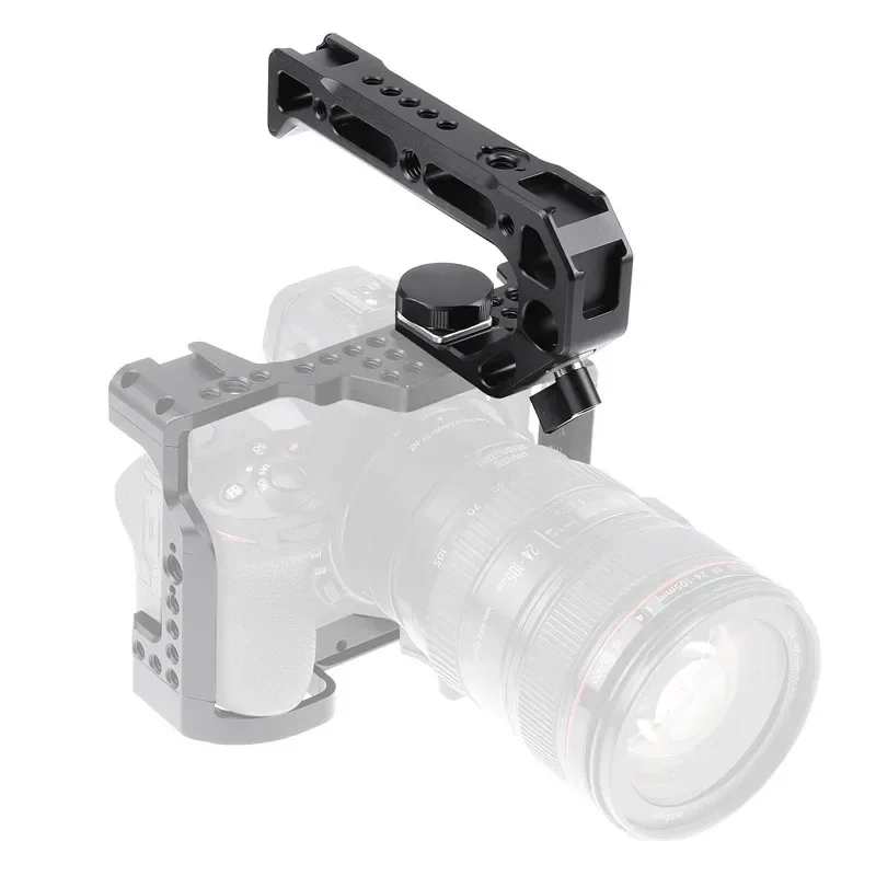 Верхняя ручка камеры Рукоятка Arri Установочный винт Монитор Микрофонная