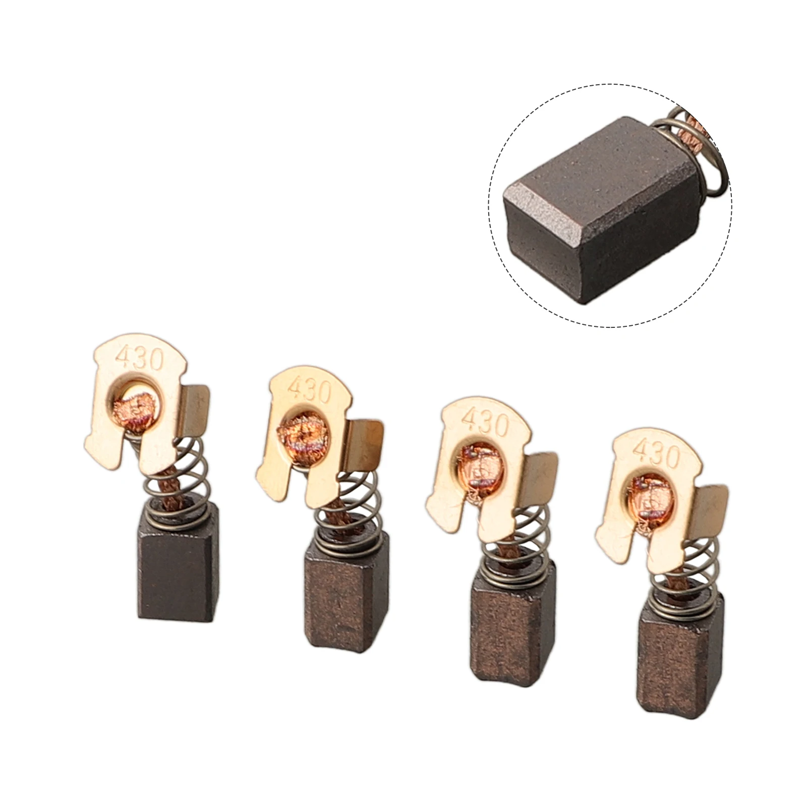 CB430 щетки угольные 4x/набор для замены электрических инструментов 10x7x7 мм BHR200 DGA452