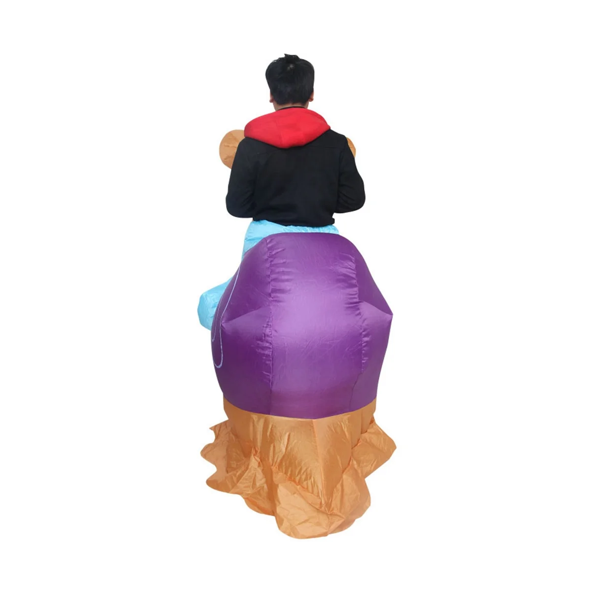 Simbok вечерние надувной костюм для езды на велосипеде Улитка Забавный вечеринки