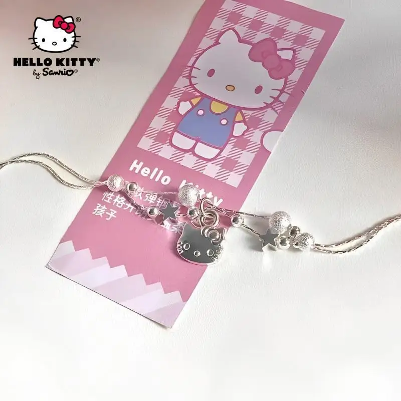 

Kawaii Hello Kitty Bracelet Anime Cinnamoroll My Melody Planet Jewelry Fashion Ins Y2K Sweet Girl Friend Sweetheart Chain Gift