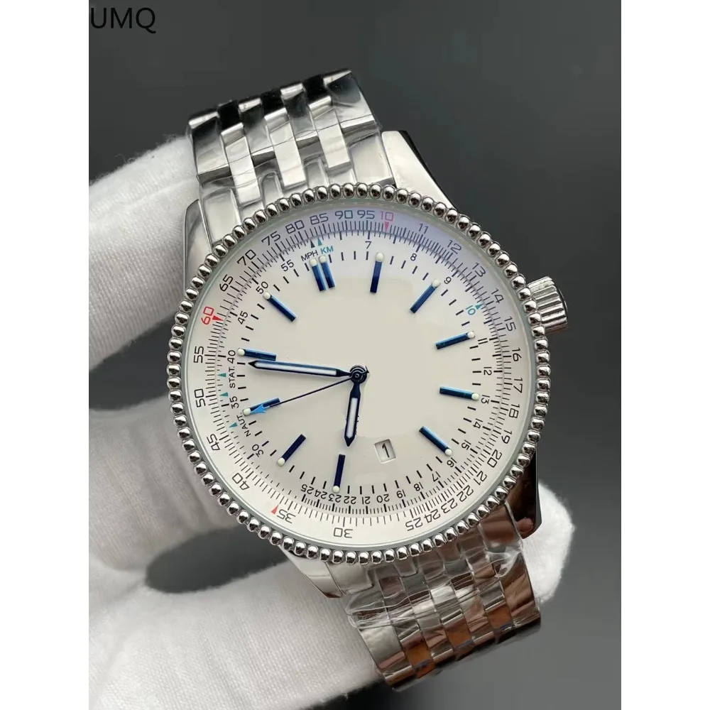 

Часы наручные мужские механические с датой 42 мм, 2023