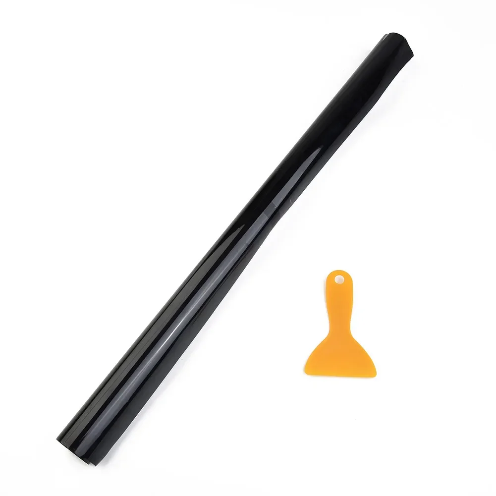 Наклейка из фольги. Лист наклеек. Опрыск тепла: 50% УФ-отклонение: 90% 100x50 см. Черный