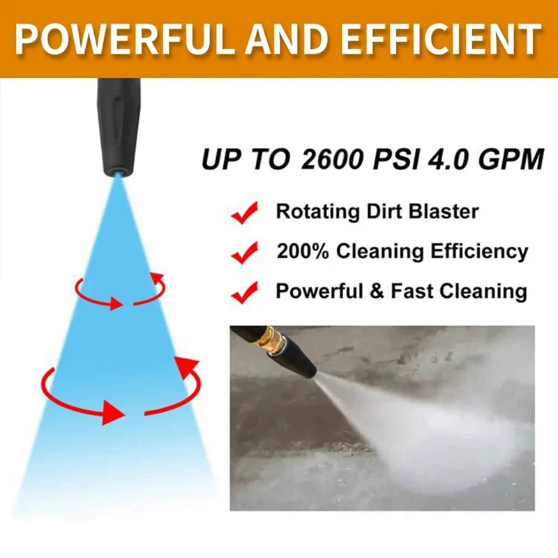 Металлические насадки для мойки высокого давления Karcher K вращающаяся турбо