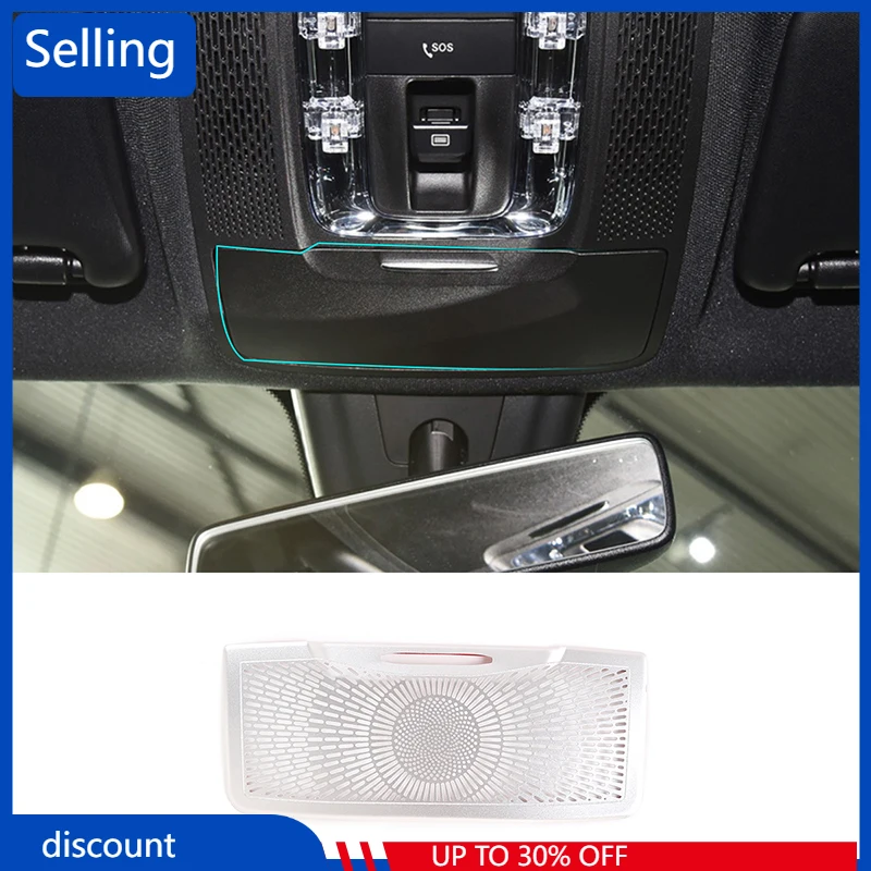 

Car Interior Alloy Front Reading Light Lamp Cover Trim Accessories For Benz B GLB Class W247 X247 2019 2020 fast ship