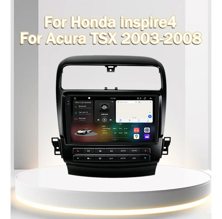 Фото UIS7870 для Honda Inspire 4 2003-2007, для Acura TSX 2003-2008, CarPlay, Android Auto, 2DIN автомагнитола, мультимедиа. №1