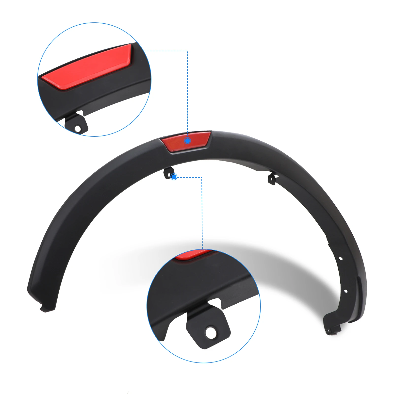 OEM стильные накладки на крылья свод колеса для Nissan Navara Frontier NP300 2015-2023 года модели