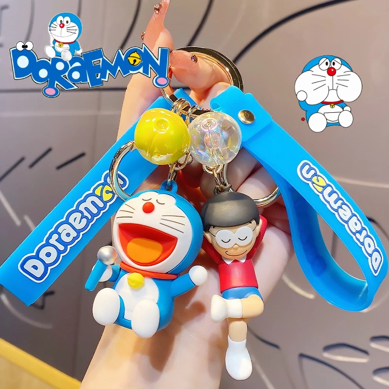 Брелок Doraemon кулон с рисунком Тинкербелл кот школьный портфель подвеска