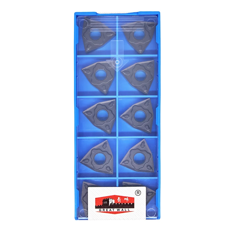 Фото 1BOX Great Wall WNMG WNMG080404 WNMG080408 WNMG080412 GF BM1 BM2 ZPF ZTM MF TC A3 AP105 CP425 CP650 CP740 GW5015 GW2020 GW3025 №1