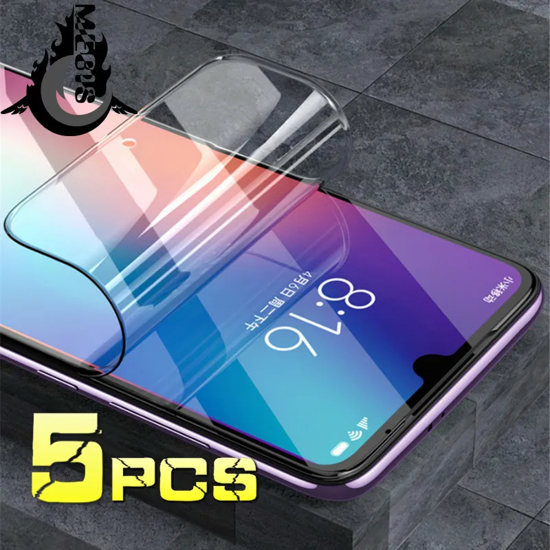 

5p Hydrogel Film Screen Protector Protective for Xiaomi Redmi Poco X2 X3 M2/F2 Pro Xiaomi Poco F2 Pro X3 Cover Screen Protector