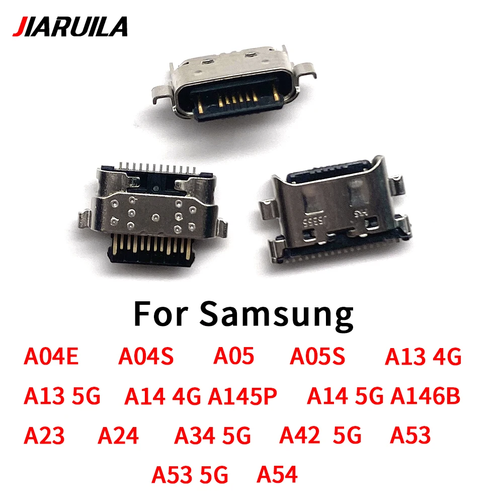 Разъем Micro USB для зарядки Samsung A04E A04S A05 A05S A13 4G 5G A14 A145P A146B A04 A11 A12 A145 50 шт.