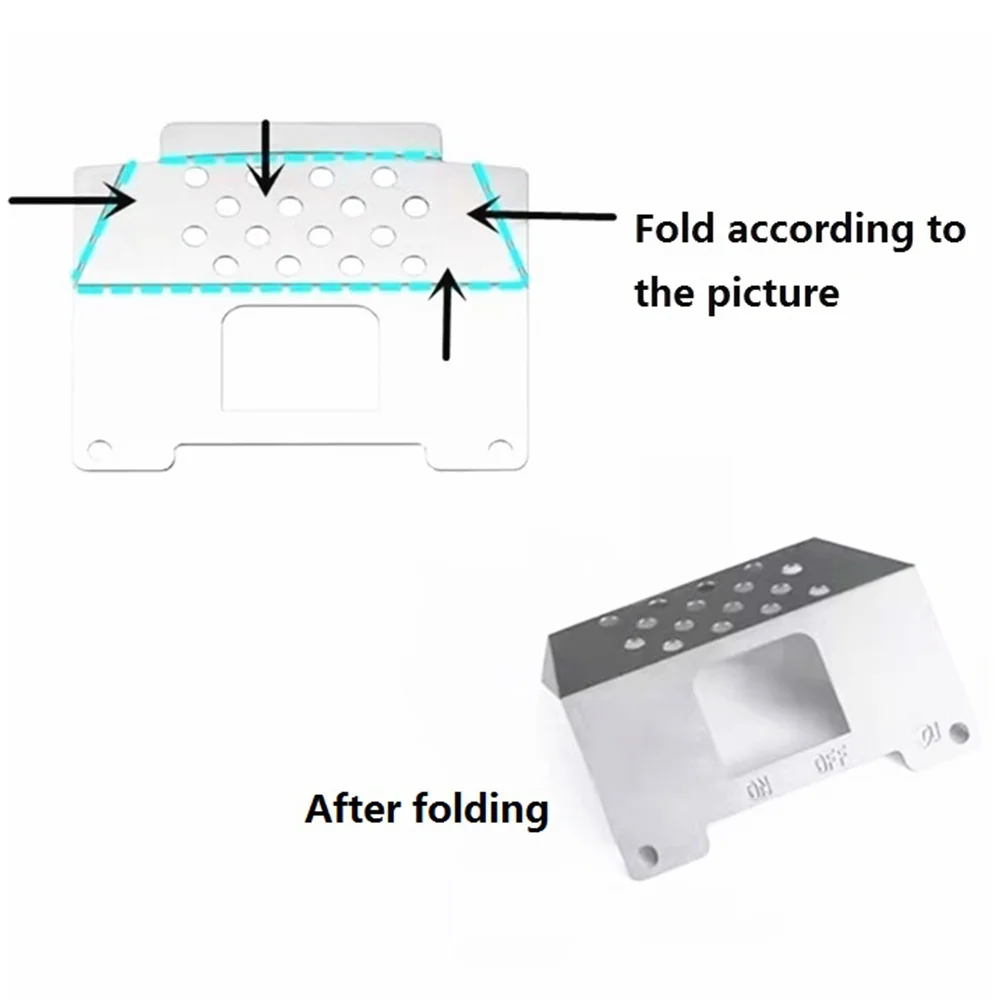 Для WPL D12 1/10 RC Грузовик Обновление автомобиля Запчасти Металлическое шасси Броня