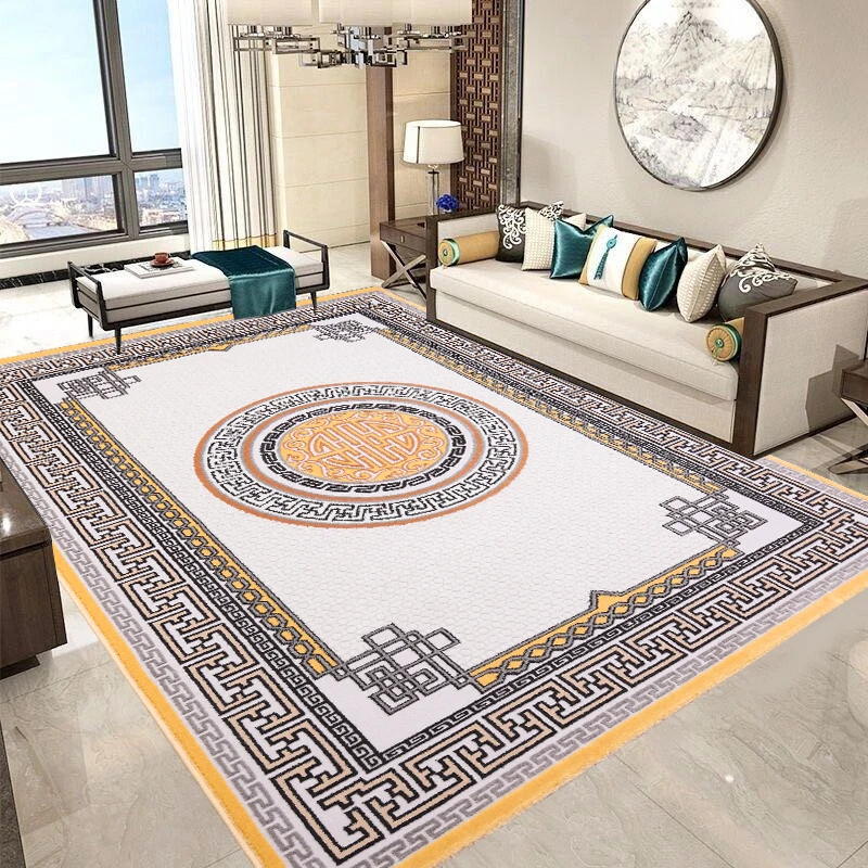 

Large Area Non Slip Carpet Is Suitable For Bedroom, Coffee Table, Home, Living Room, Modern Simple Style And Floor Decoration