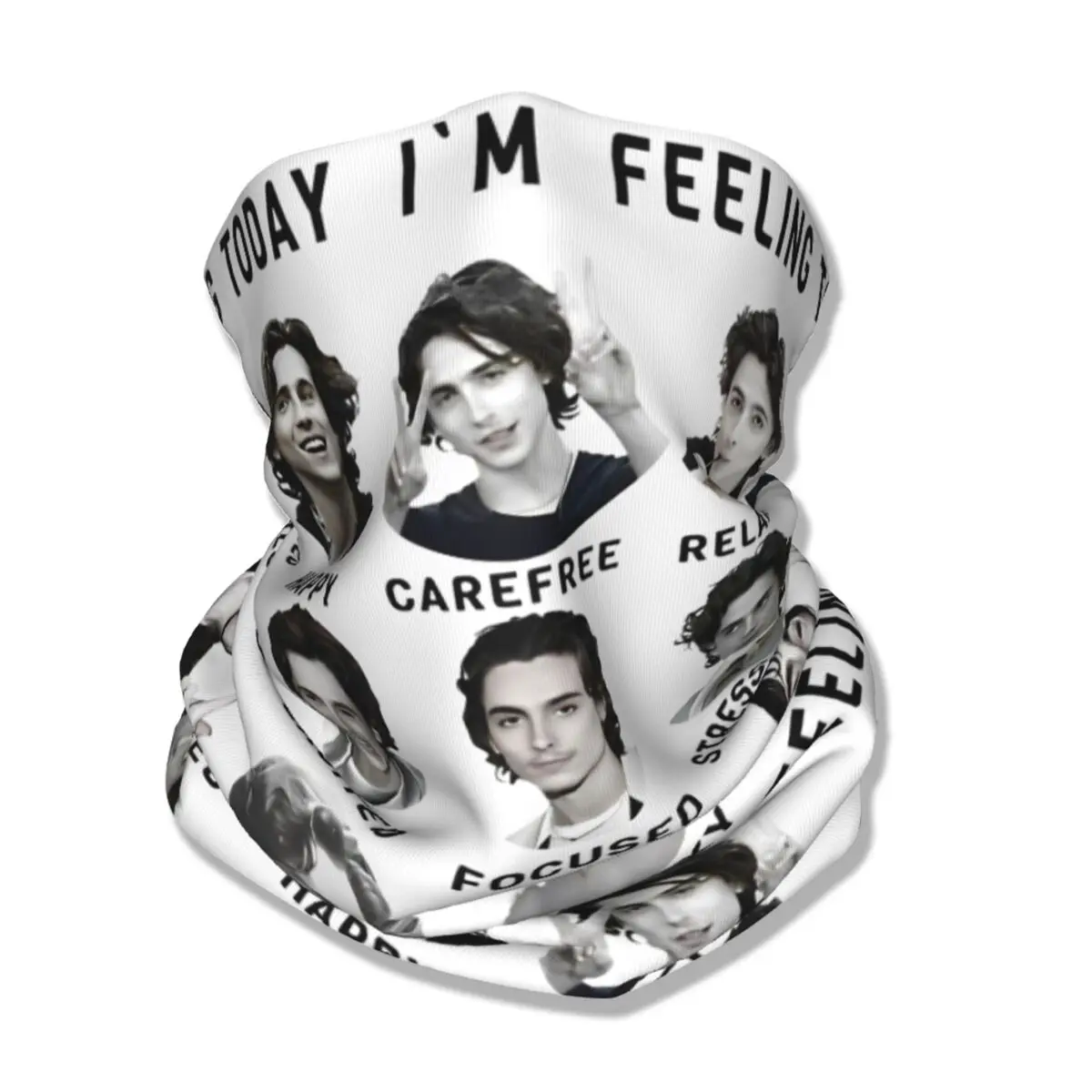 Тимоти Шаламе бандана гетры с принтом маска шарф многофункциональная повязка на