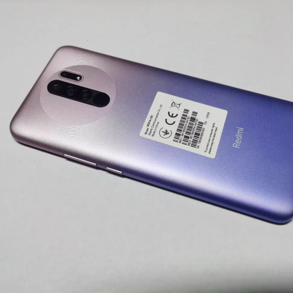 Xiaomi Redmi 9 Smartphone celular 4GB RAM 128GB ROM Mediatek Helio G80 5020mAh cellphone