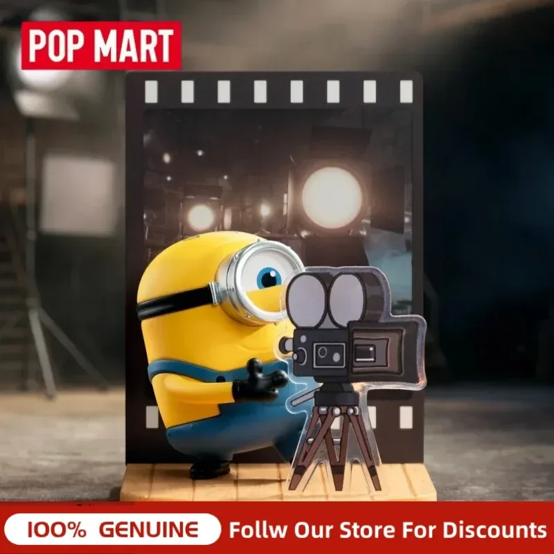 Фото Новая оригинальная коллекционная фигурка Pop Mart Minions & Monsters в закрытой упаковке, аниме-фигурка для декора рабочего стола, подарок для взрослых коллекционеров и любителей хобби. №1