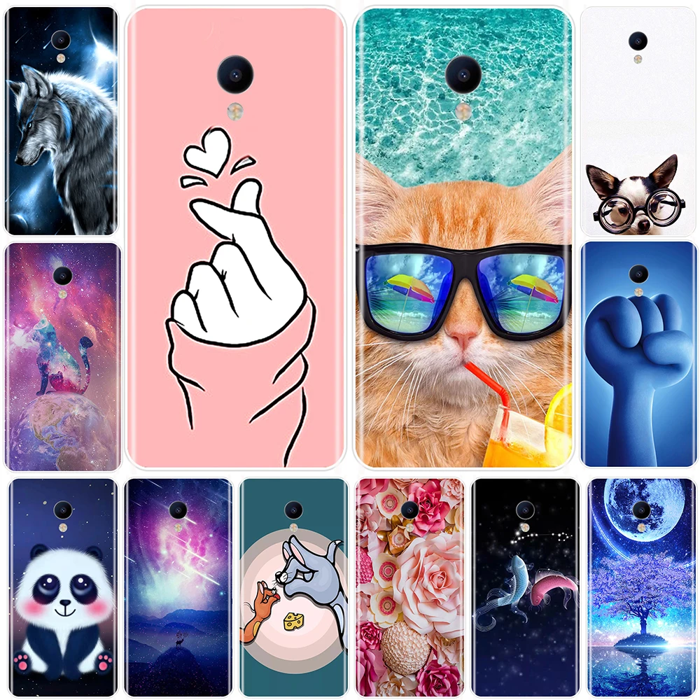 

Silicone case For Meizu M3 M3s M5s M6s M6T Cartoon animation Painted silicone back case Meizu M2 M3 M5 M6 Note 8 painted case