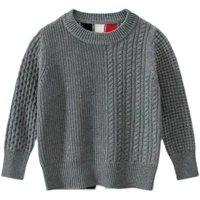 2022 autumn and winter boys sweaters with childrens clothes round neck pullover sweaters