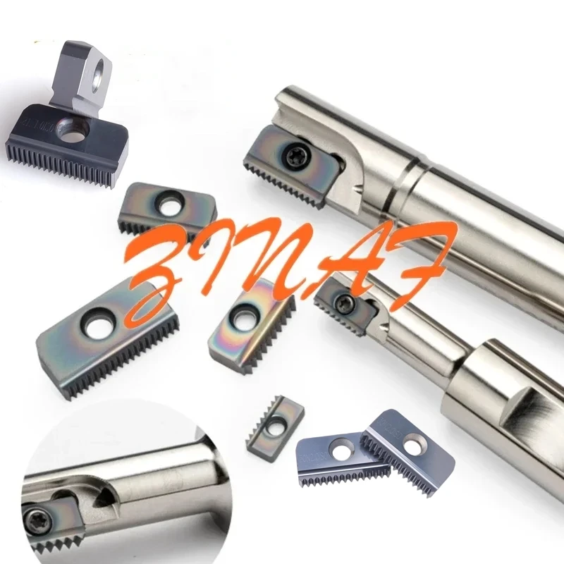 

SR0012H14 SR0021H21 SR0030J21-2T Стержень фрезы для резьбы SR Резьбовая фреза Расческа Зубья с несколькими зубьями для резьбовой вставки