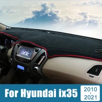 for hyundai ix35 2010 2018 2019 2020 2021 car dashboard cover mats avoid light pads instrument panel carpets anti uv accessories