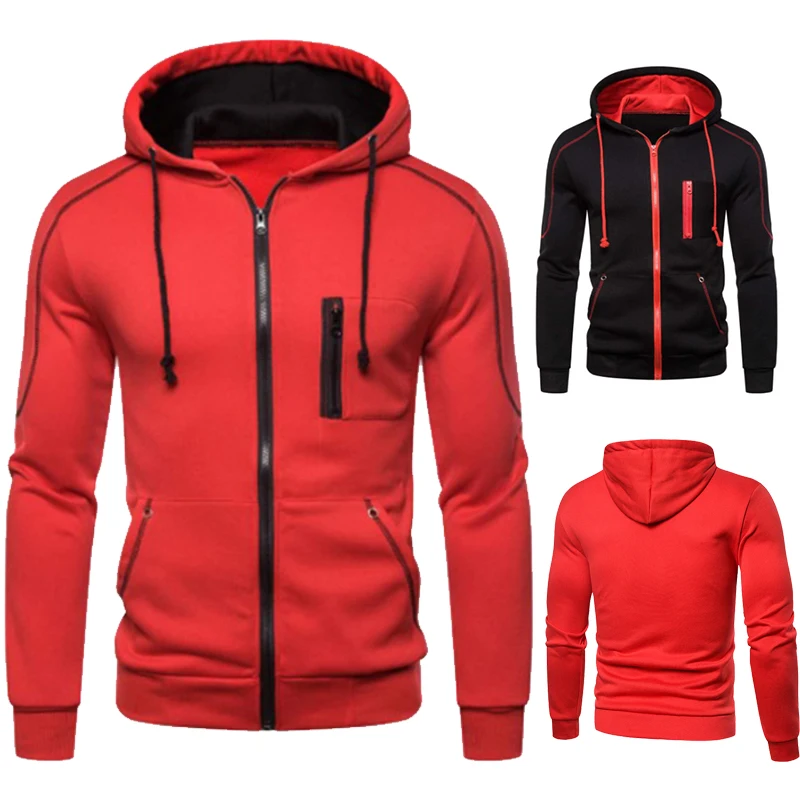 

2022 Brand New Mens Hoodies Sweatshirts Zipper Hooded Jacket Men Cotton Pullover Hooded Hoodie Sweatshirt for Male