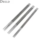 Набор шлифовальных пил DRELD 3 шт.лот из высокоуглеродистой стали, цепная пила, шлифовальный станок для бензопилы, размер 532 дюйма 316 дюйма 732 дюйма, металлообрабатывающие инструменты