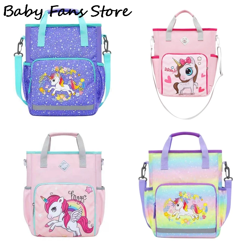 

Student School Bags Crossbody Bag Totes Backpack Cartoon Unicorn Lovely Bookbag Children Animal Schoolbag Large Purse Satchel