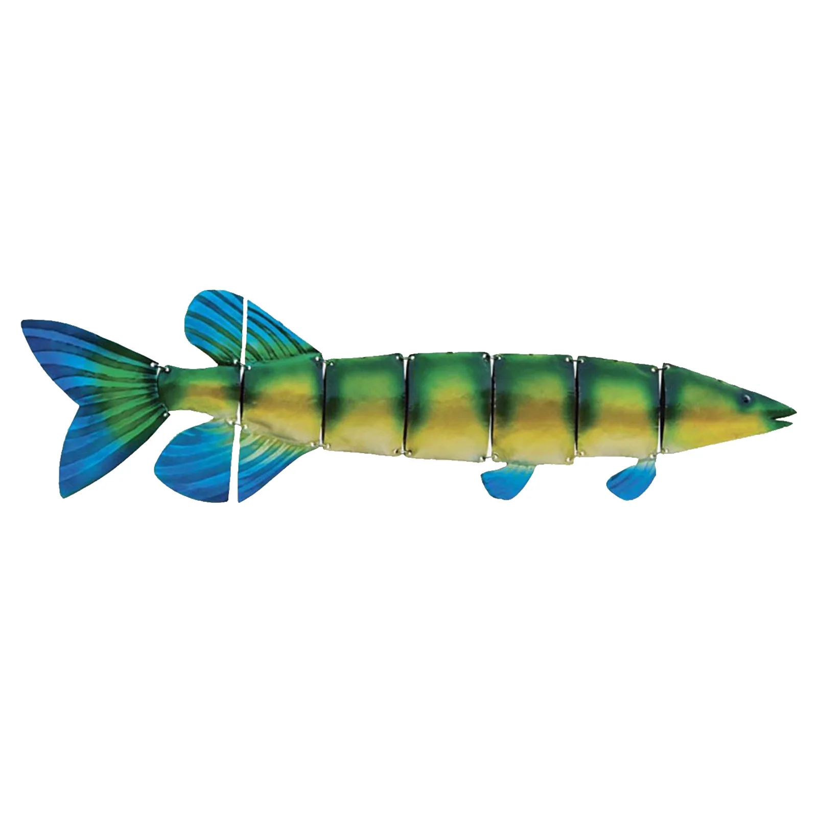 

Detachable Fish Styling Wind Chimes Fish Wind Chimes Wall Art for Balcony Outdoor Ornament