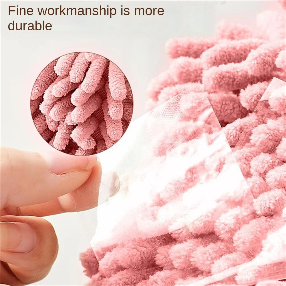 Настенное полотенце для рук супер впитывающая быстросохнущая ткань из синели