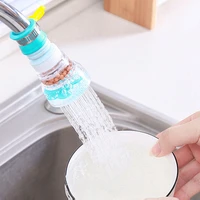 360 rotation faucet kitchen household shower tap water universal connector extender rotary water purifier to filter water